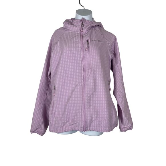 Eddie Bauer Hooded Jacket Lavender Womens Petite Small - Picture 1 of 7
